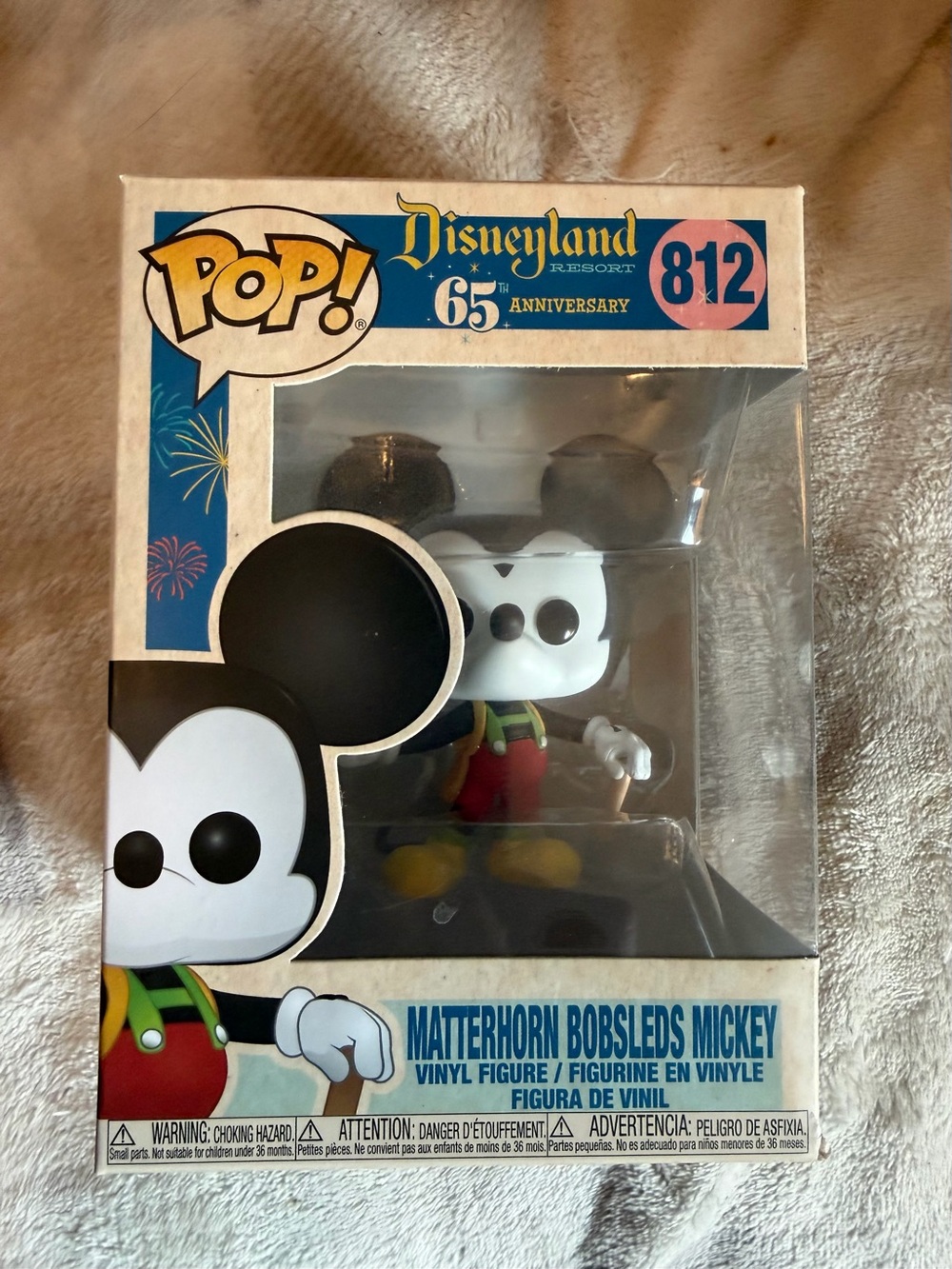 Funko Pop! Disneyland 65th Anniversary Matterhorn Bobsled Mickey Mouse #812